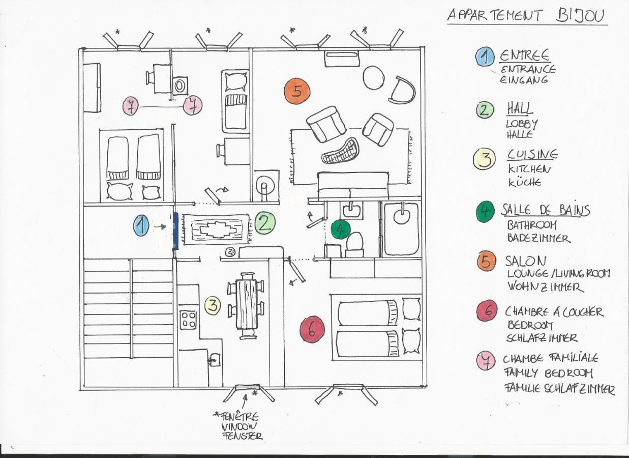 Appartement 1Bijou La Chaux De Fonds Екстер'єр фото